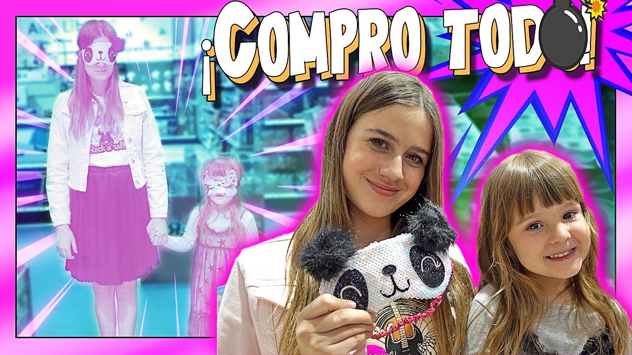 COMPRO TODO LO QUE TOQUE SIN VER 🙈 IN LOVE WITH KAREN | Daniela Baby Pink
