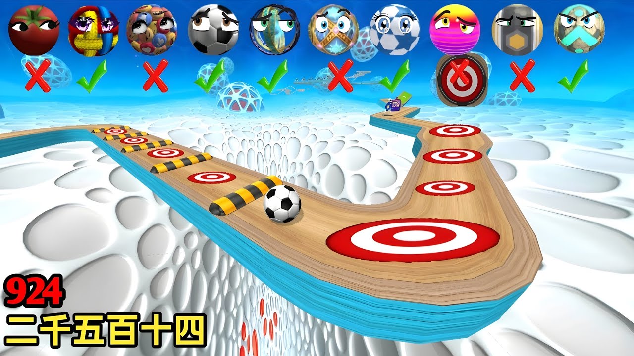 Goingball level 二千五百一十四(924) gamplay #mrmplay #denygames #swiftrungaming #speedrun @Njm28405 ⚽✅ios