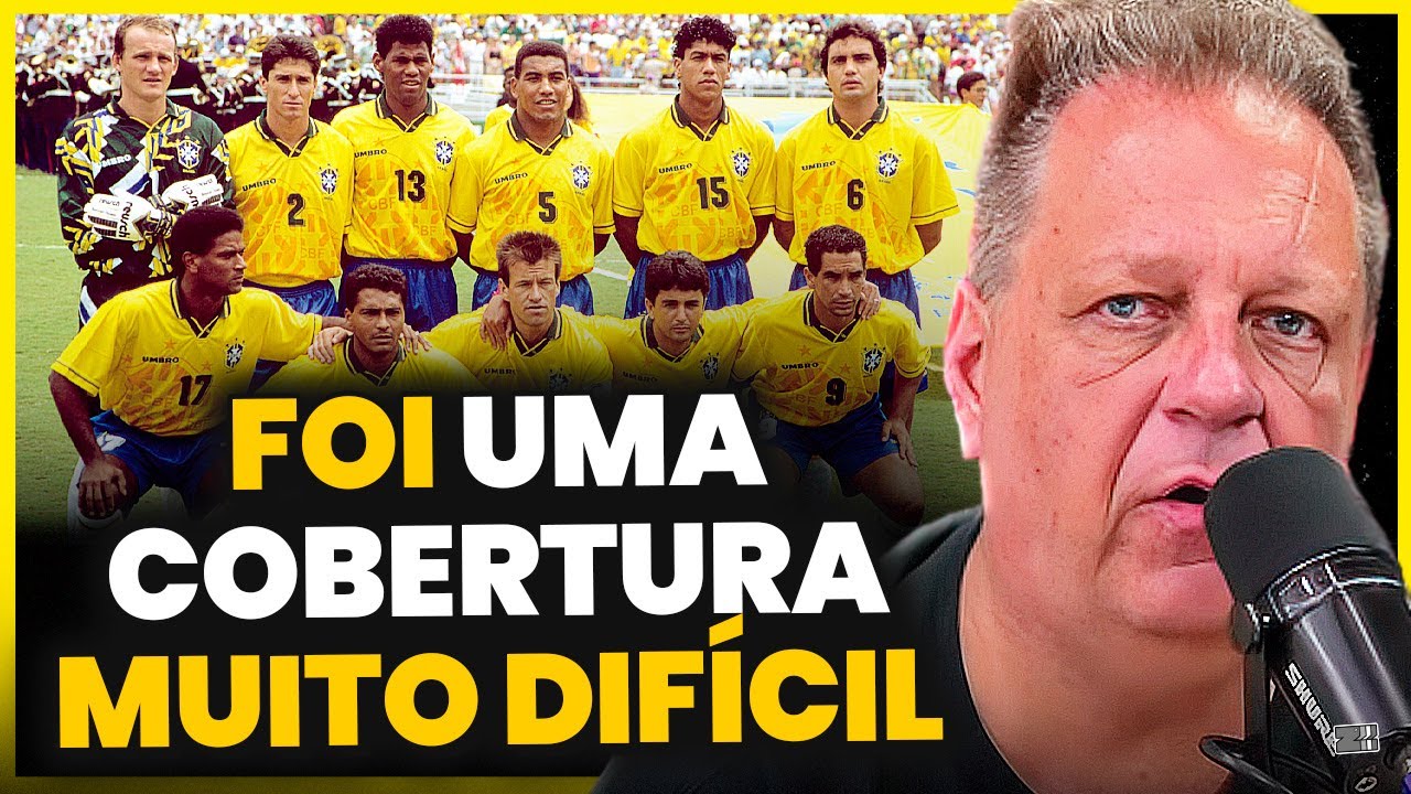 José Calil revive os bastidores da Copa do Mundo de 1994, revelando a rixa da Seleção Brasileira com