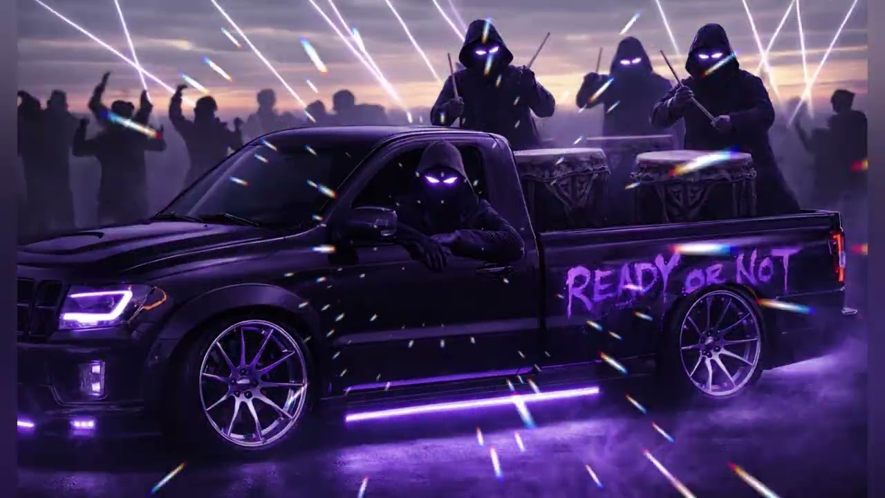 RXLND-READY OR NOT(EDM HIGH ENERGY TECHNO DRIVE ON PART TWO REMIX)⚡️🔥💜🖤