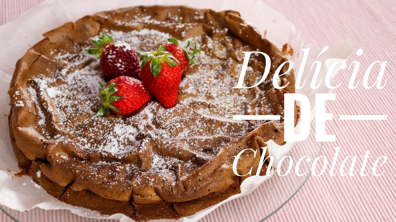 Receita de Bolo Delícia de Chocolate