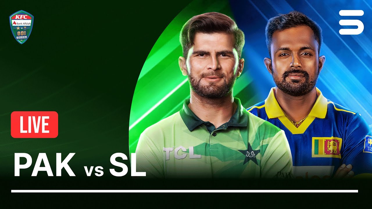 Live | Pakistan vs Sri Lanka ODI Series 2025 | 1st ODI | PCB | M3V1U