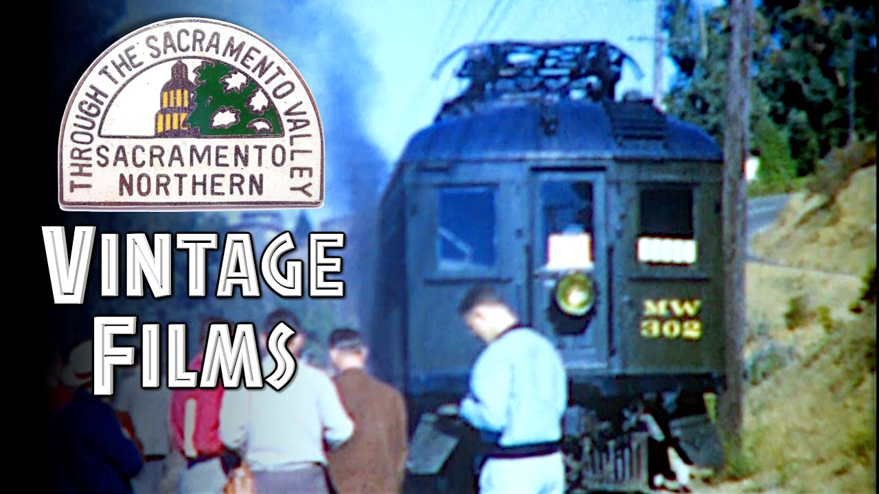 Sacramento Northern MW302 Interurban Caught Fire Vintage Films By Fred Williams