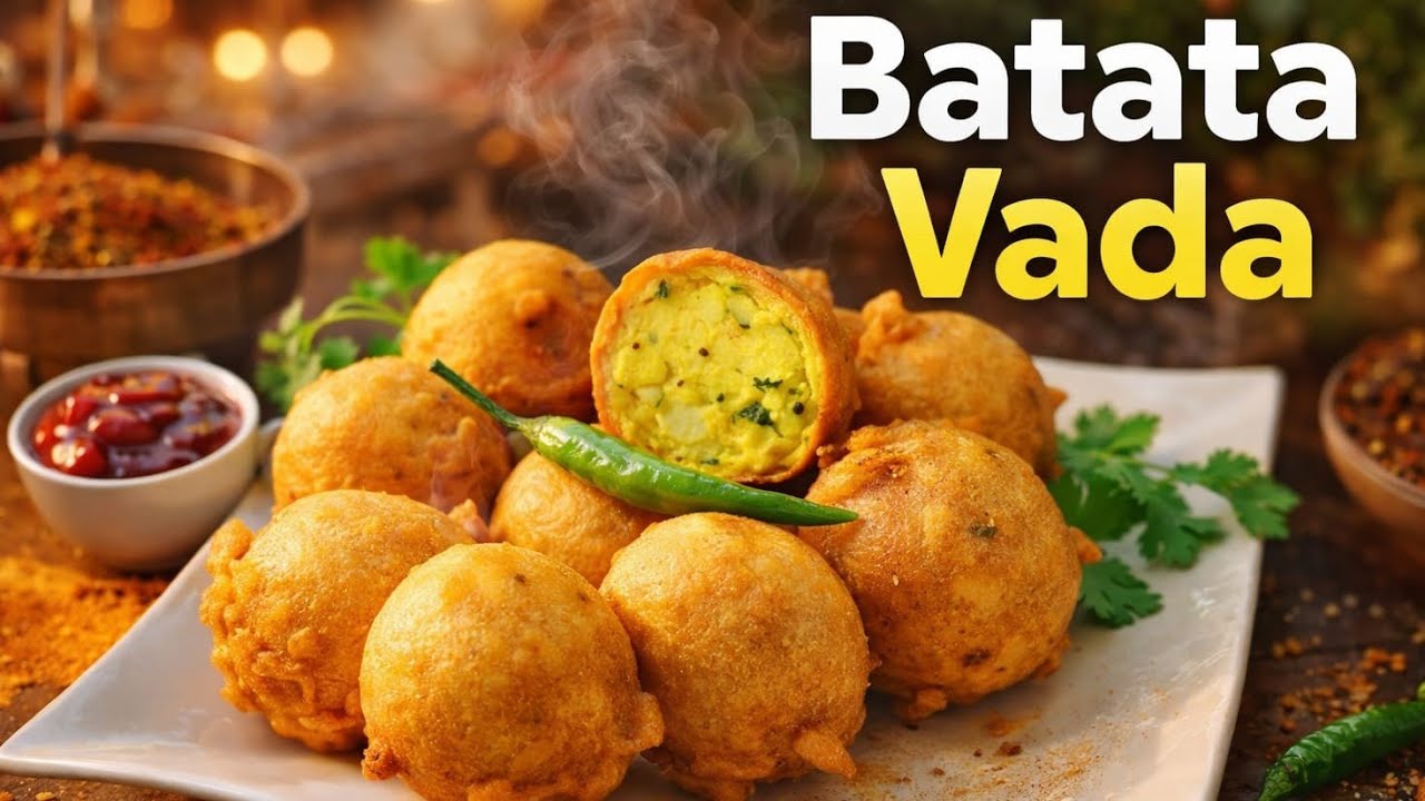 “Ultimate Batata Vada Recipe: How to Make the Perfect Spicy Potato Delight at Home!