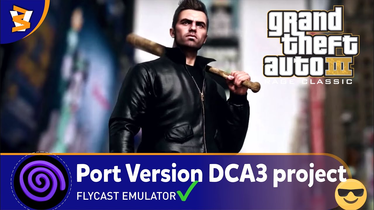 FLYCAST master v2.5-227 - Grand Theft Auto III (Gameplay/Reshade)
