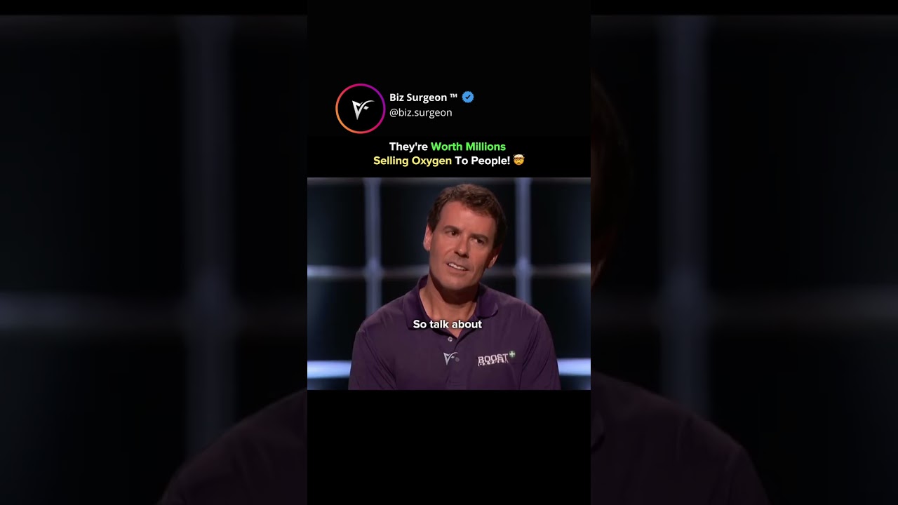 They Built a Multi-Million Dollar Business Selling Oxygen 👇