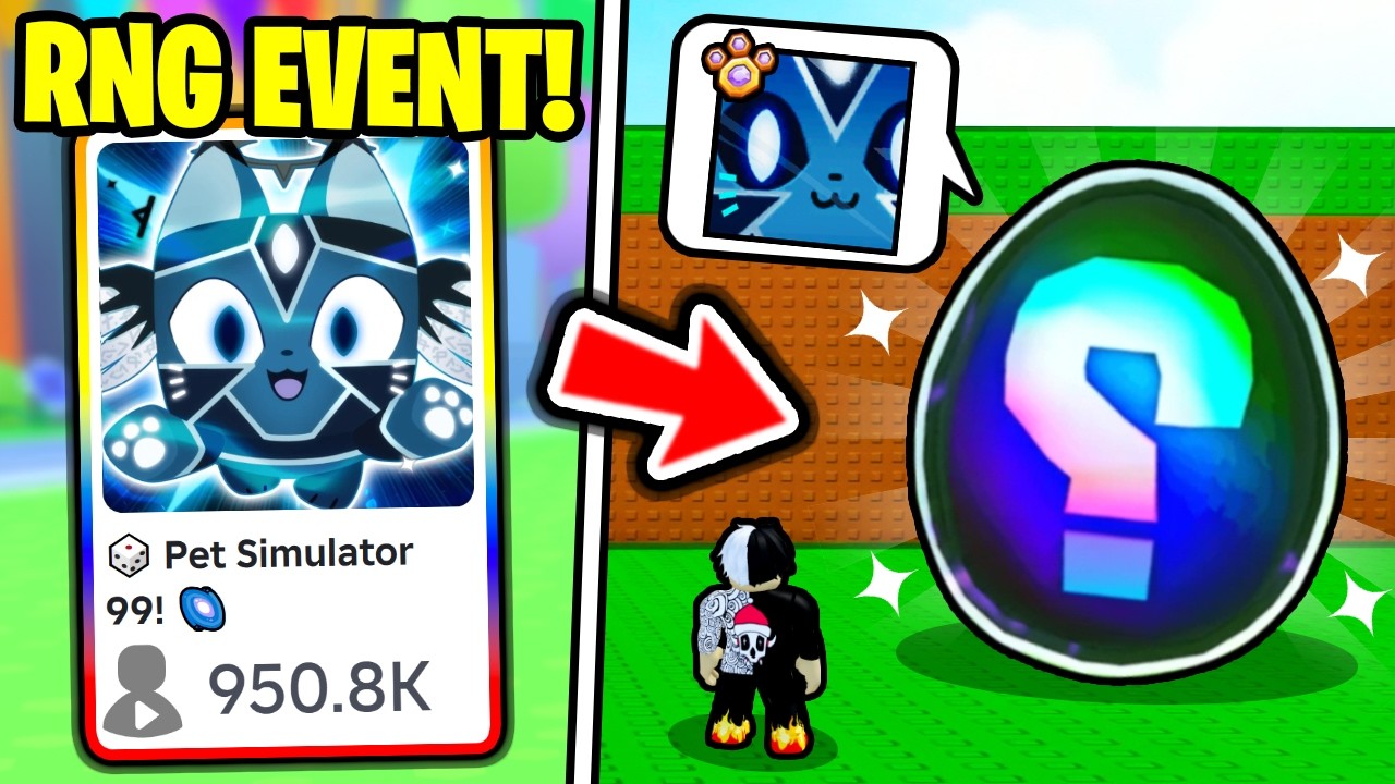 THE BEST RNG EVENT IS BACK IN PET SIMULATOR 99😲😲