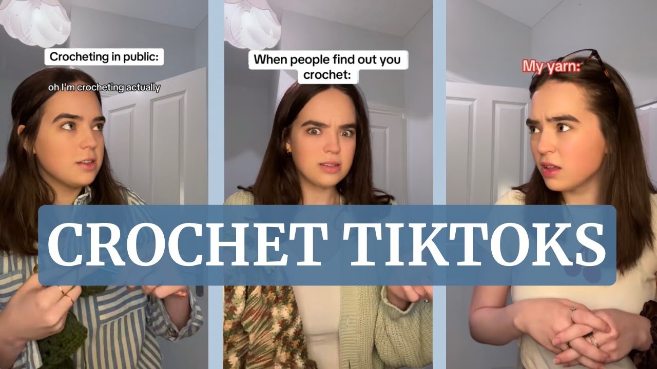 Подборка вязания крючком в TikTok | TheLauraGracee