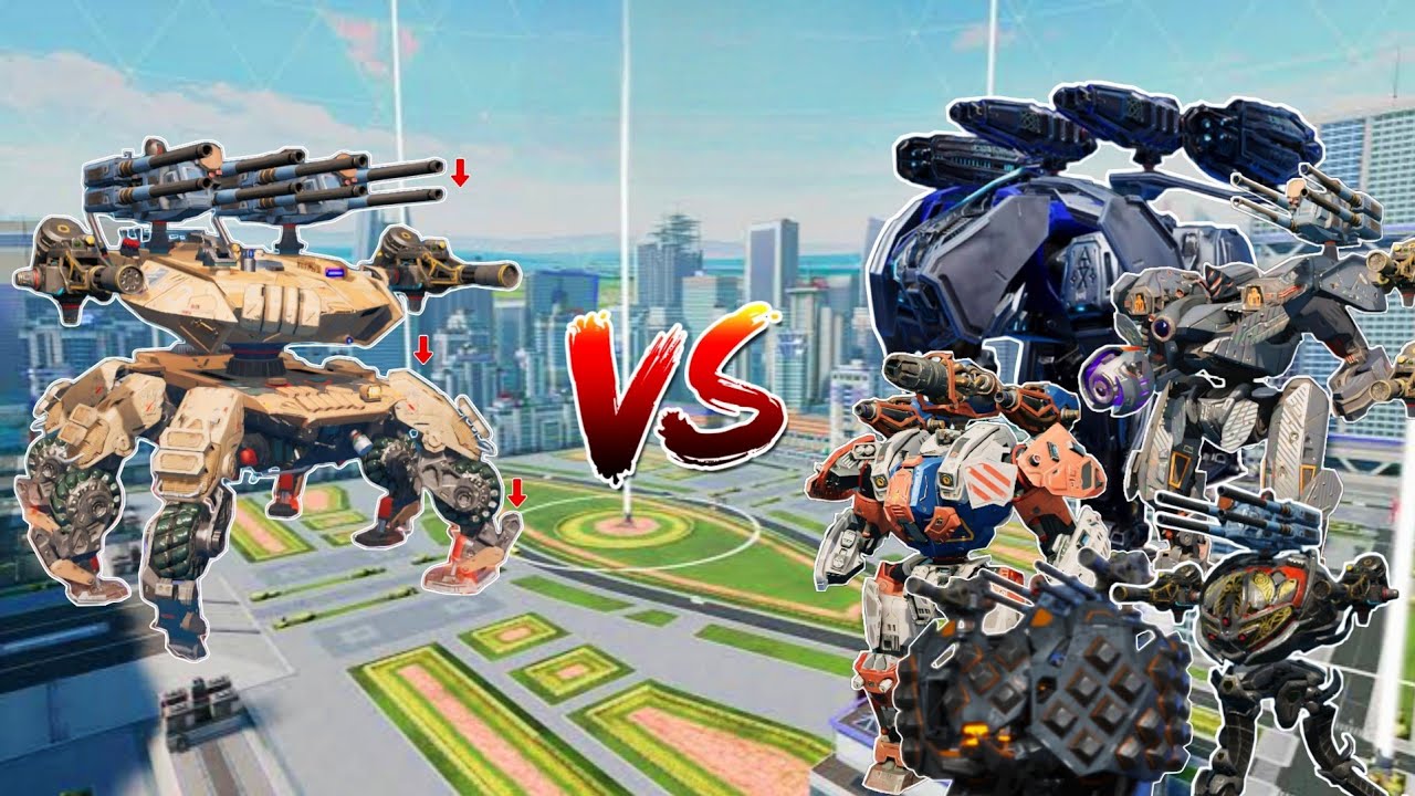 WR🔥 Devourer[Nerf] VS All Titans Comparison ||WAR ROBOTS||