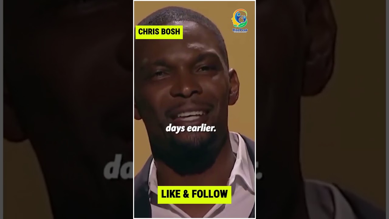 Chris Bosh’s Motivational Speech | 