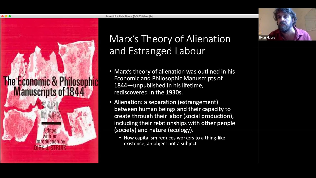The Sociological Theory of Karl Marx