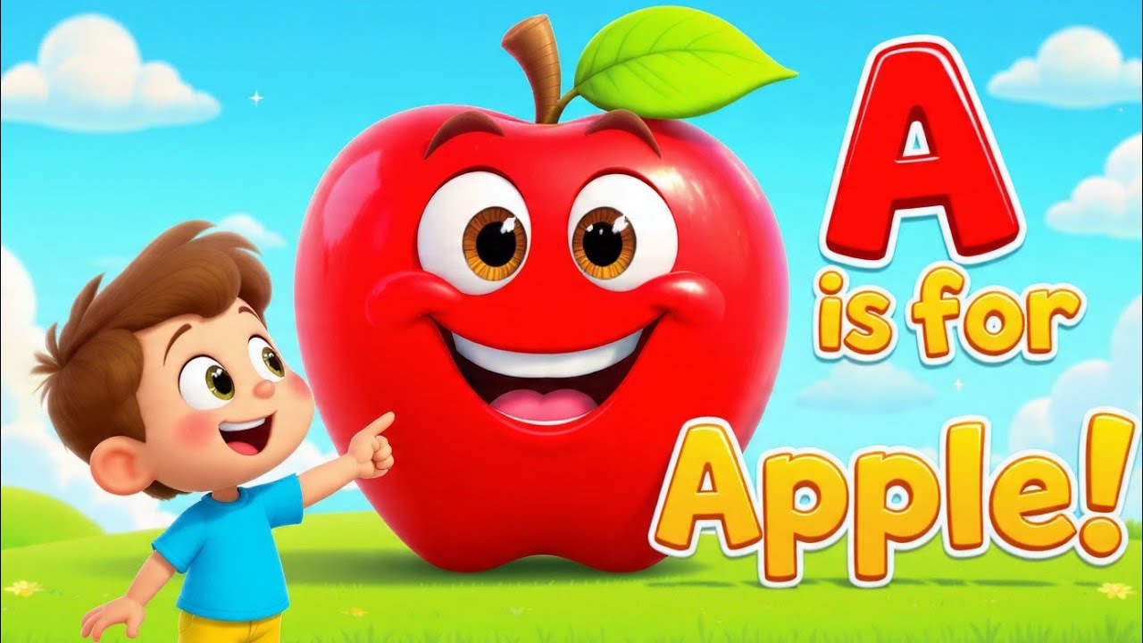 ABCD Phonics Song | A for Apple 🍎 B for Ball 🏀 to Z for Zebra 🦓 | Learn Alphabet Fast | @NilukidTV 