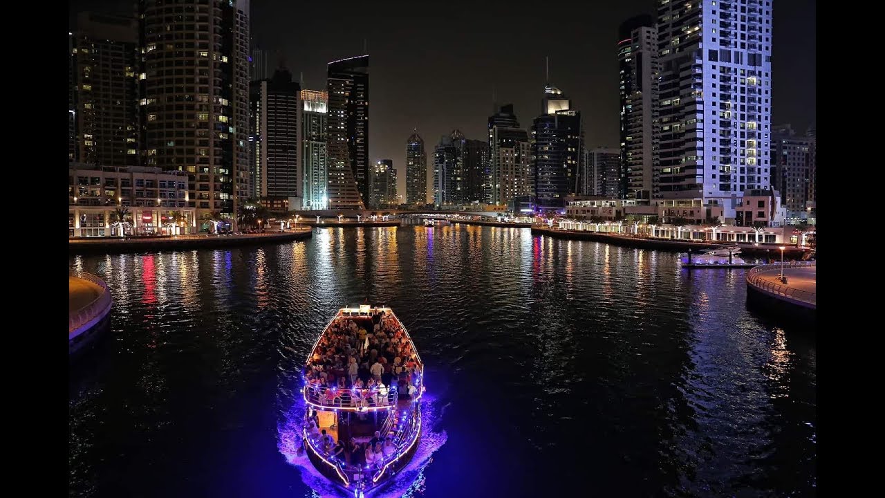 Motovlog Around the Dubai Marina||4K