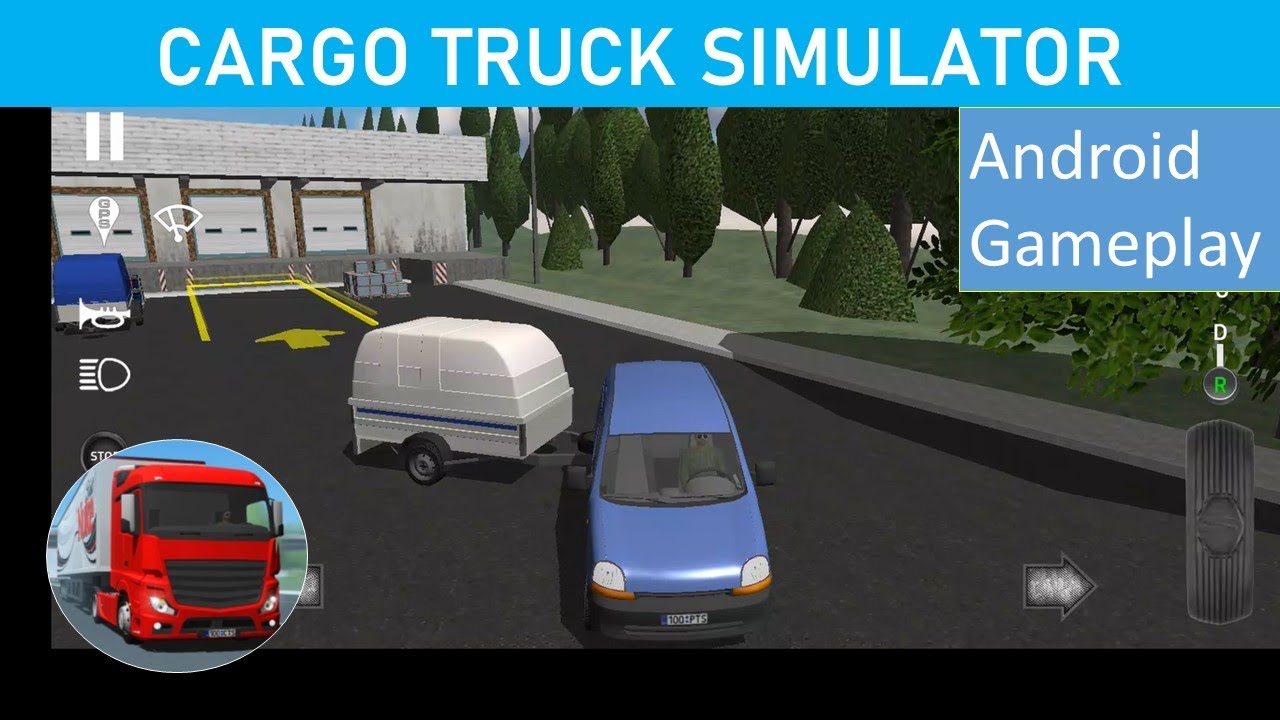 Cargo Truck Simulator kangaroo van delivary | android gameplay