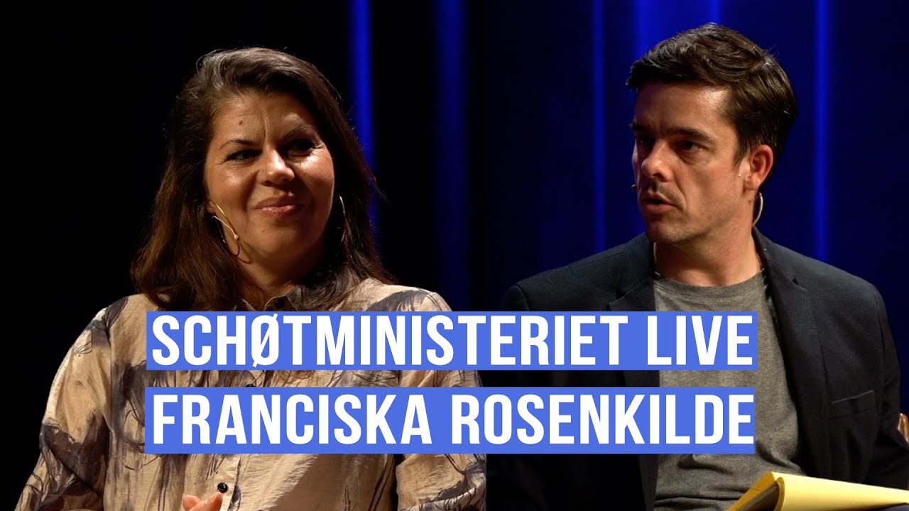 Schøtministeriet Live - Valg Special '22 - Franciska Rosenkilde