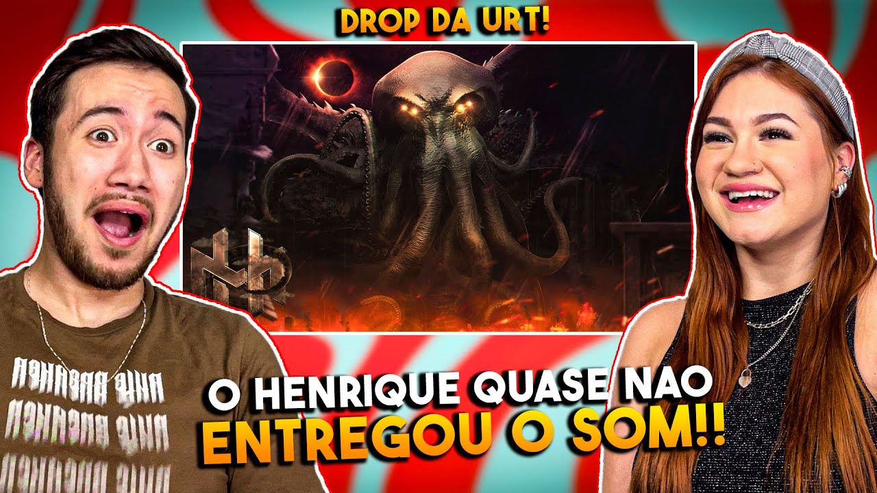 Henrique Mendonça reagindo a ELE MESMO! - DROP de Halloween da URT!  (Chamado de Cthulhu) // REACT