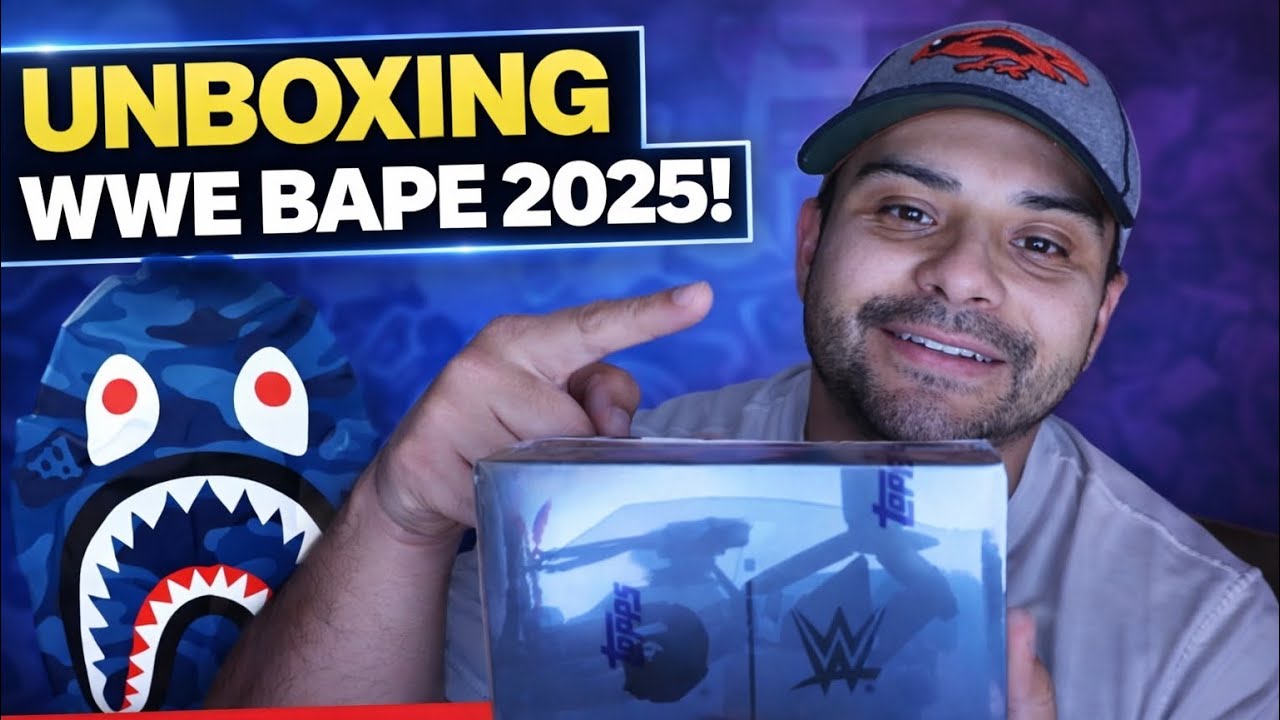 Opened WWE x BAPE 2025 - CHASING JOHN CENA AUTO