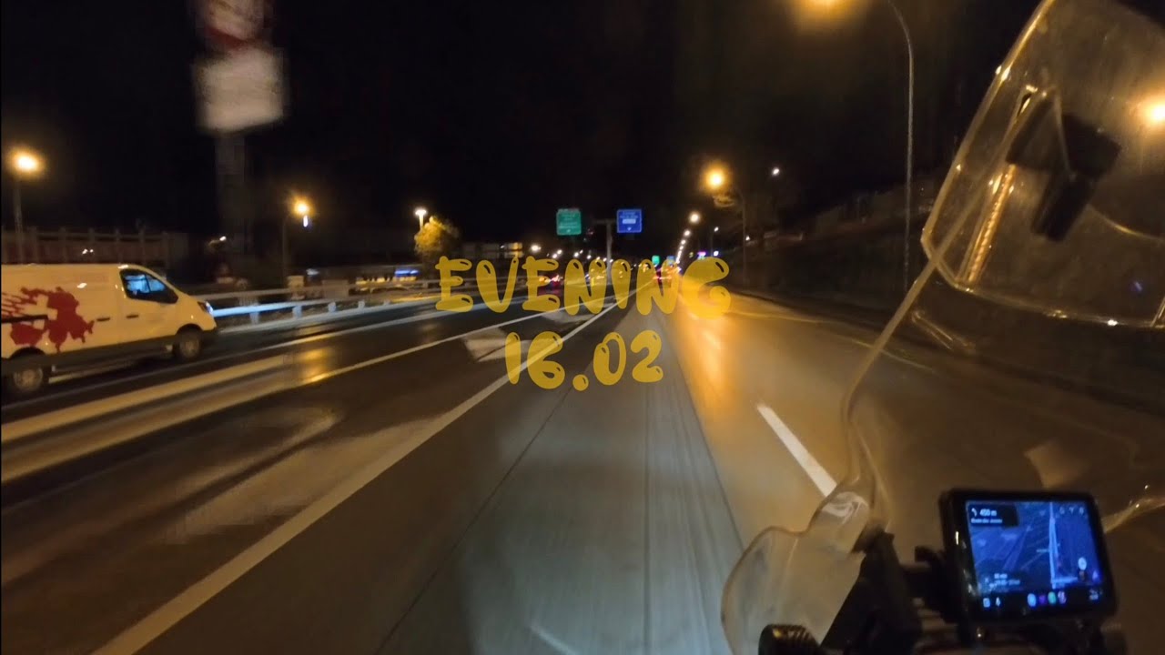 16.02 Night ride #motorcycle #ride #night #relax #travel