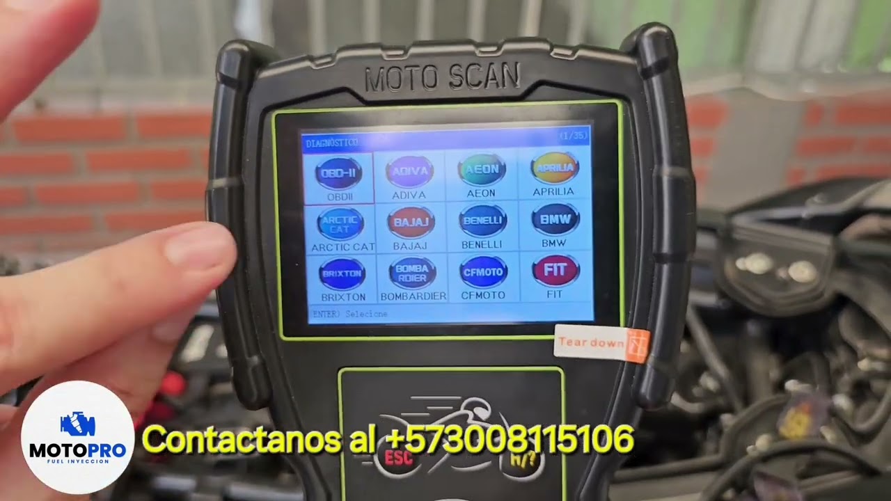 ¿Por qué No puedo escanear  BAJAJ 2023 o 2024?