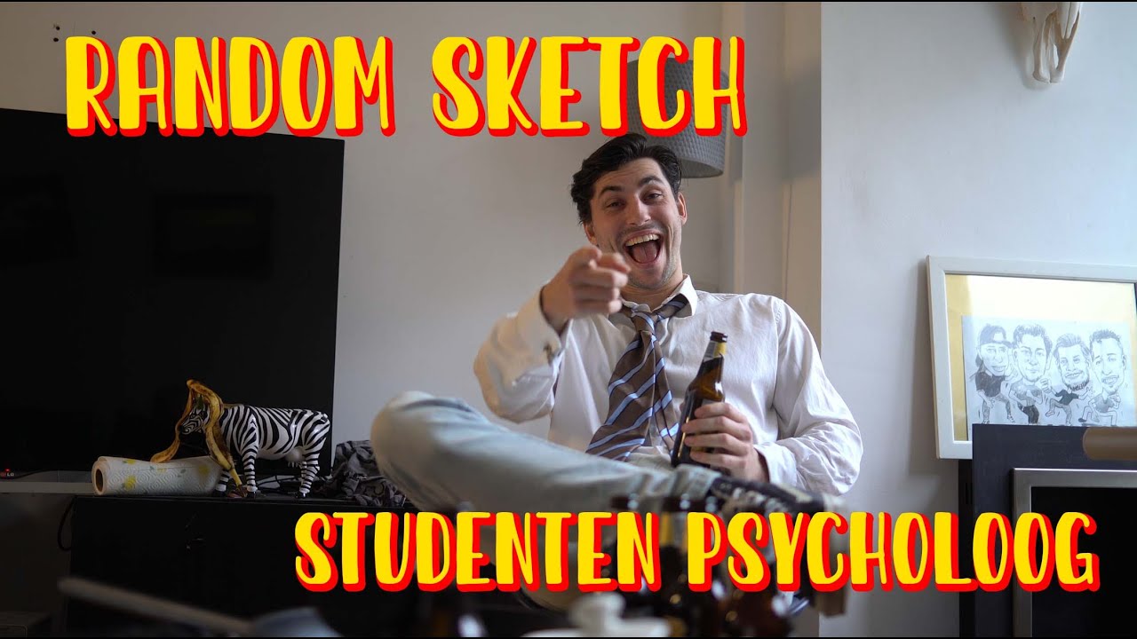 JANTJE - Random Sketch: Studentenpsycholoog