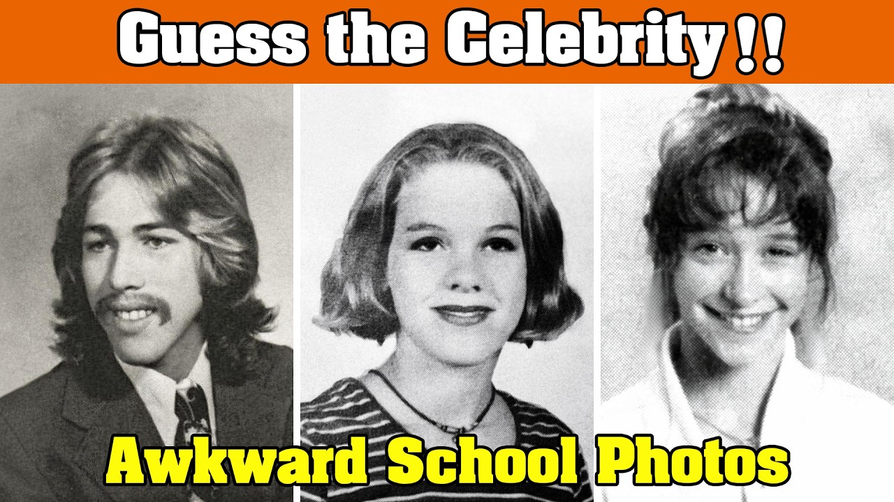 Real School Photos of Celebrities | Can You Guess Every Celebrity?! Childhood, Youth & Now