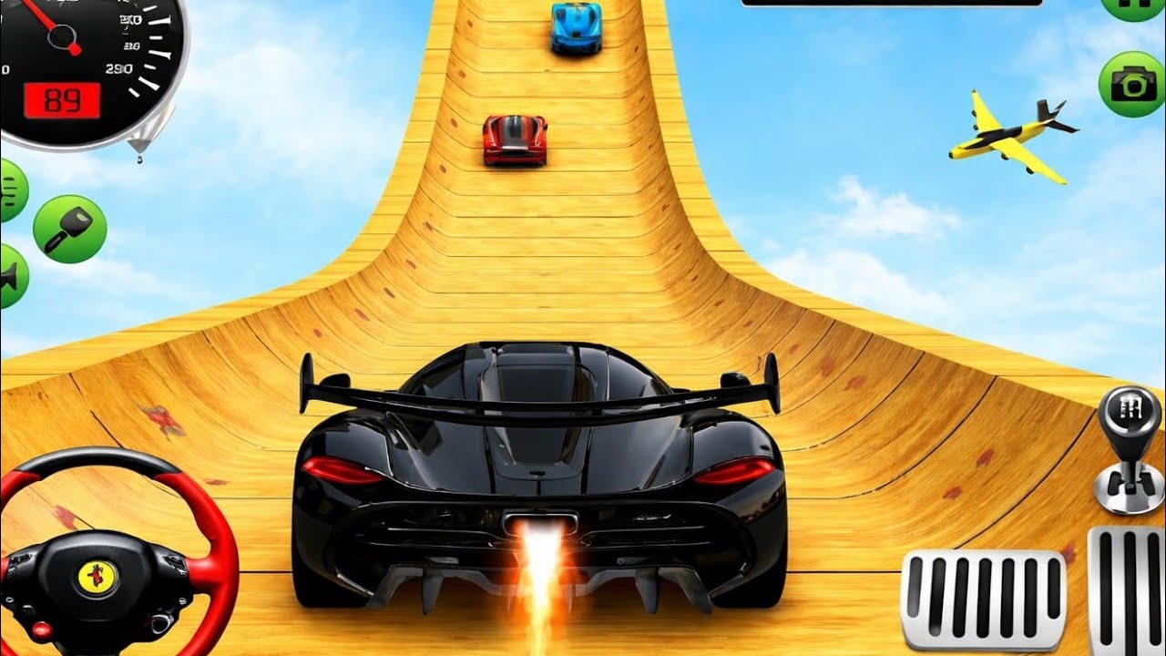 English GT Car Stunt Master : 😄 Happy stream | Playing Solo -434