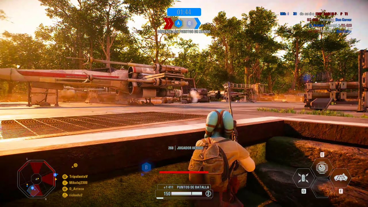 Star Wars Battlefront 2 Gameplay Español (Sin comentarios) - Cooperativo