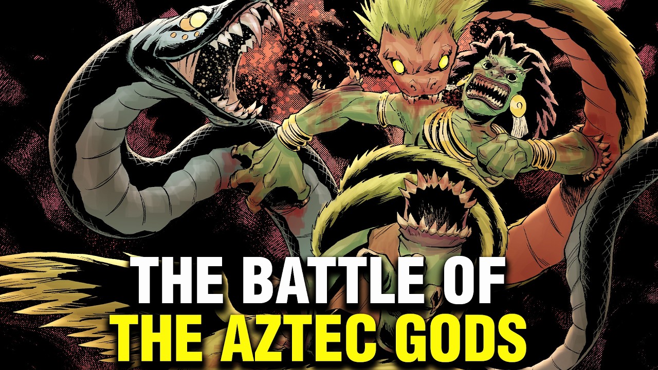 The Battle of the Aztec Gods – The Fifth Age of the Sun - Aztec Mythology