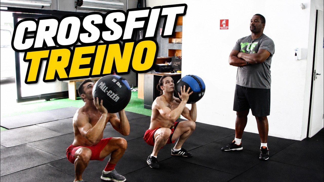 COMO É UM TREINO DE CROSSFIT | MINHA PRIMEIRA AULA