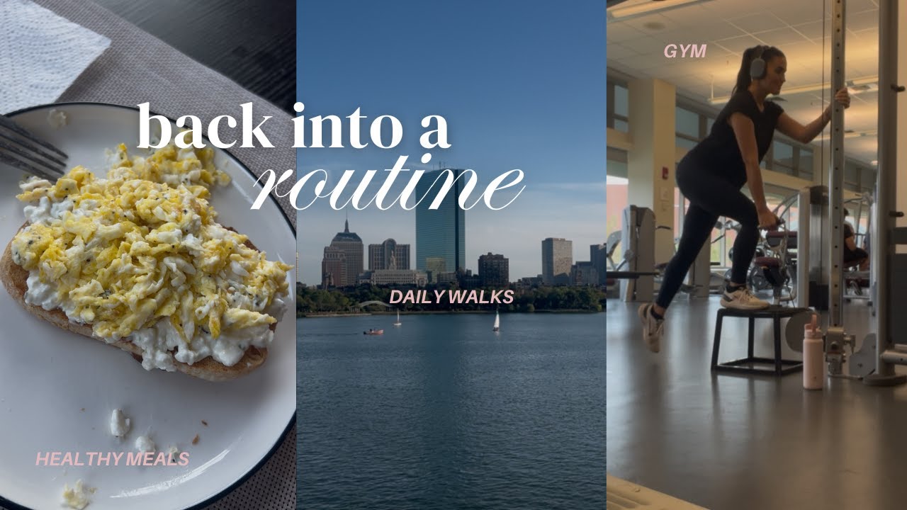 How I Reset My Routine After Vacation | Healthy Habits + Post-Travel Weight Loss