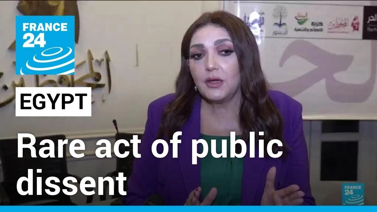 Egyptian opposition coalition: Parties criticize govt in rare act of public dissent • FRANCE 24