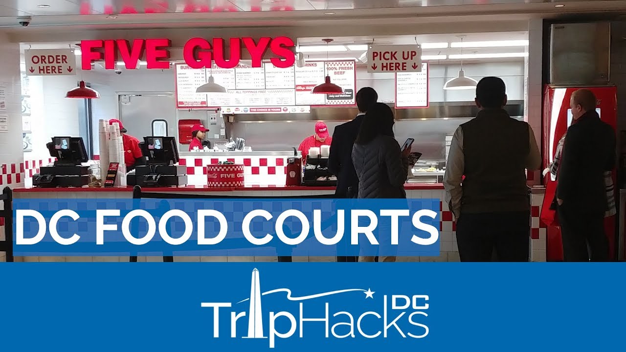 Best FOOD COURTS to Eat in Washington DC
