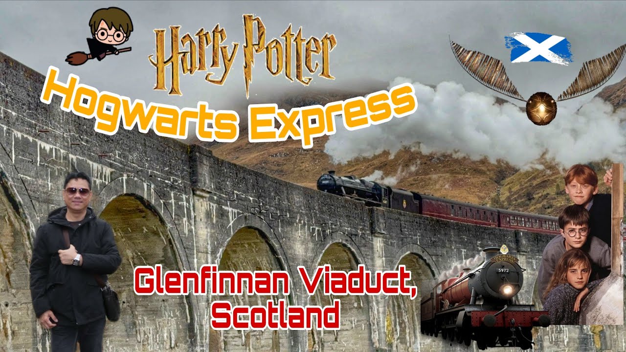 Harry Potter's Hogwarts Express | Glenfinnan Viaduct, Scotland 