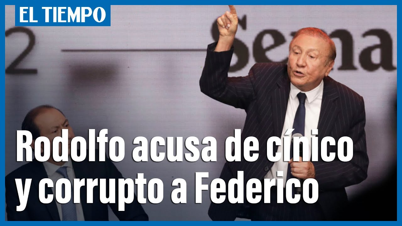 Fico Gutiérrez y Rodolfo Hernández se sacan 'chispas' en debate por tema corrupción