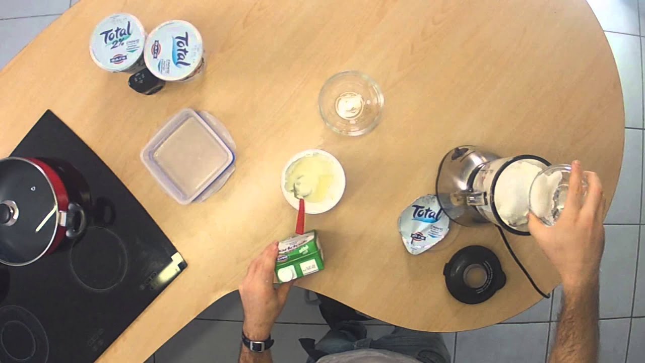 Εύκολο Frozen Yogurt Φράουλα