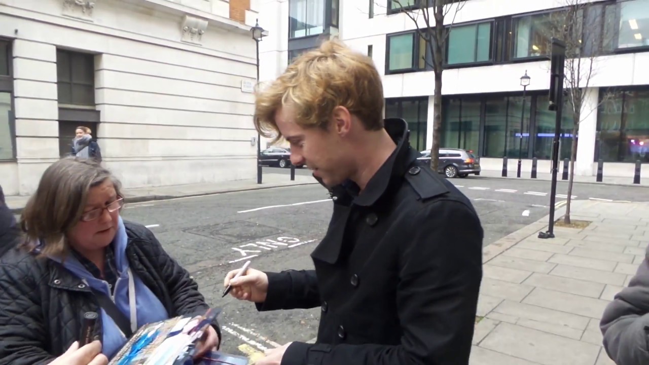 Luke Treadaway in London 25 02 2017