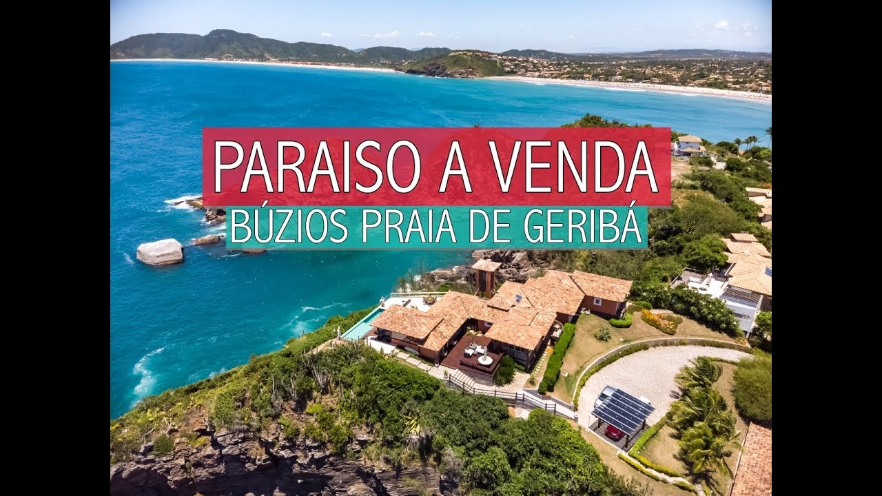 MANSÃO A VENDA EM BÚZIOS PRAIA DE GERIBÁ / FERRADURINHA RIO DE JANEIRO