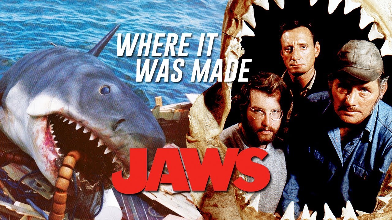 JAWS - Where It Was Made (1975) Steven Spielberg Shark Movie
