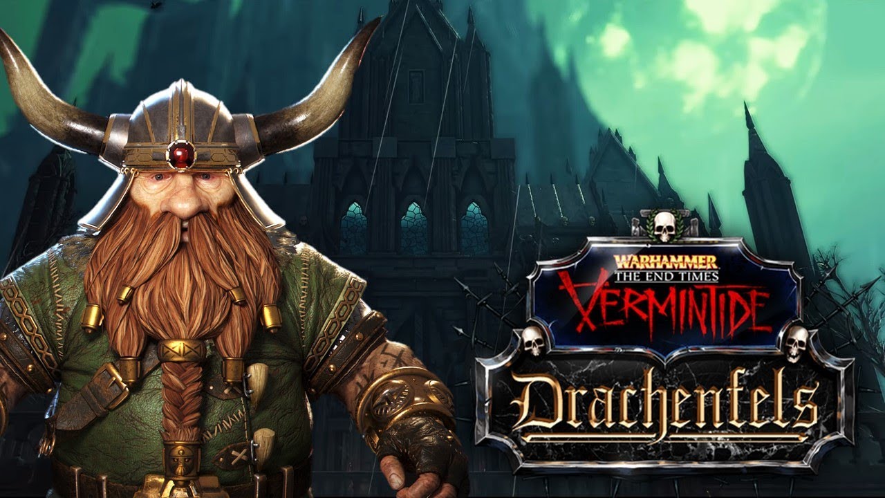BLOOD IN THE DARKNESS - NEW Castle Drachenfels Map - Vermintide 2 Gameplay
