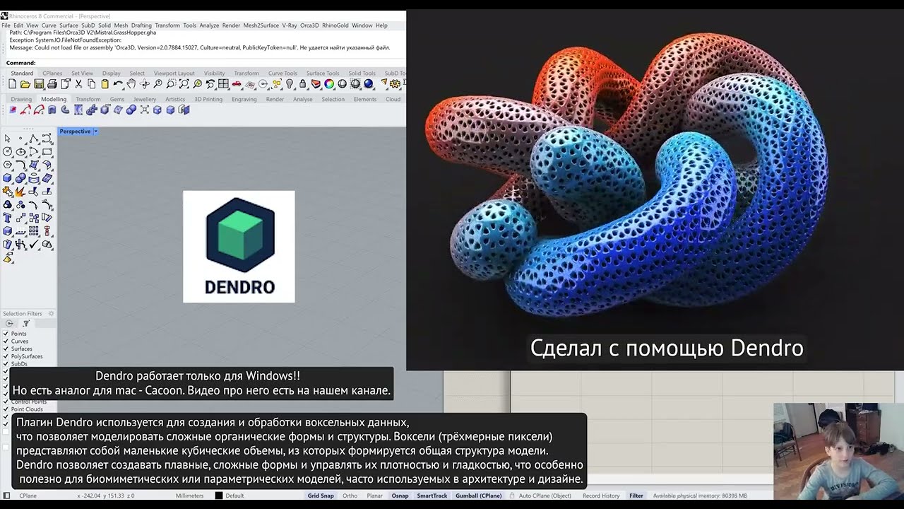 Dendro Plugin Review for Grasshopper in Rhinoceros 3D