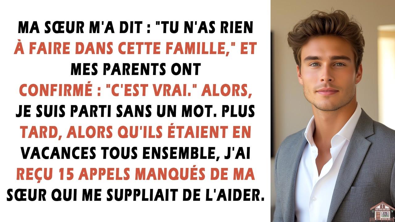 Ma sœur m'a dit : 