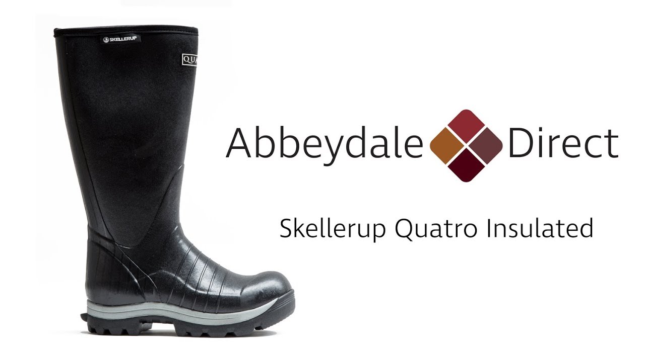 Skellerup Quatro Insulated Wellies - In Detail