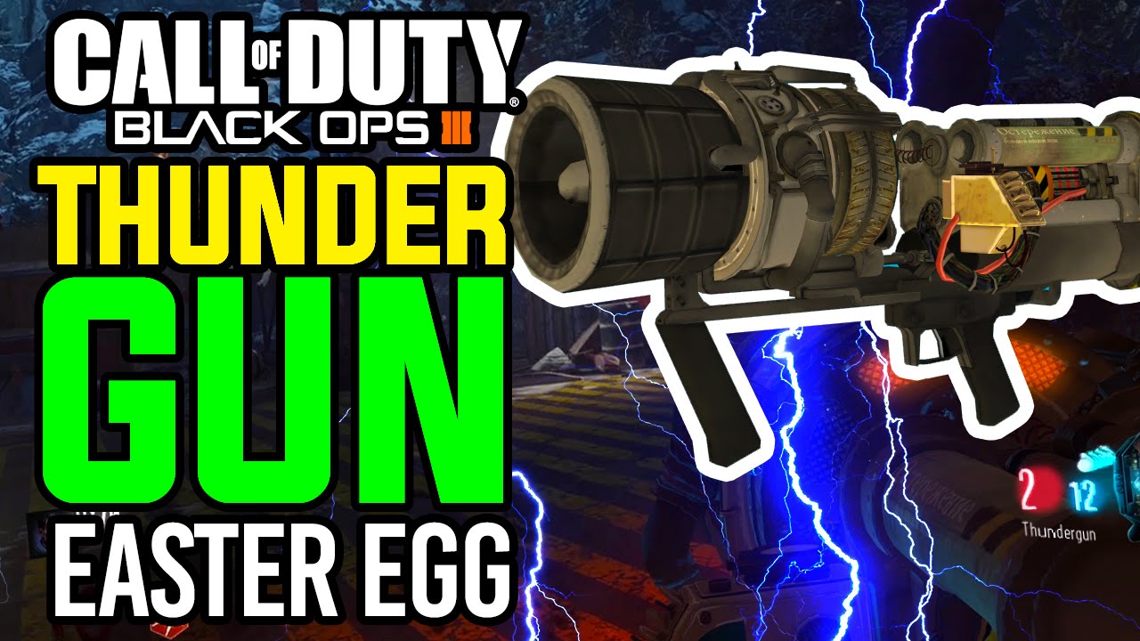 BLACK OPS 3 ZOMBIES: THUNDERGUN EASTER EGG