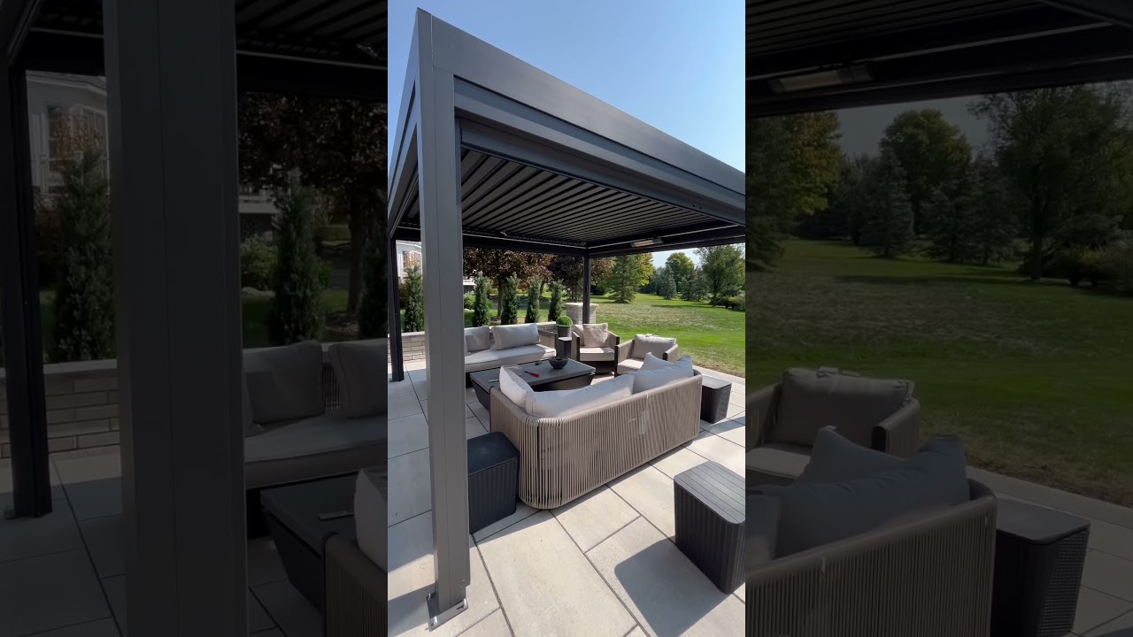 Pergolux Pergola! The aluminum pergola