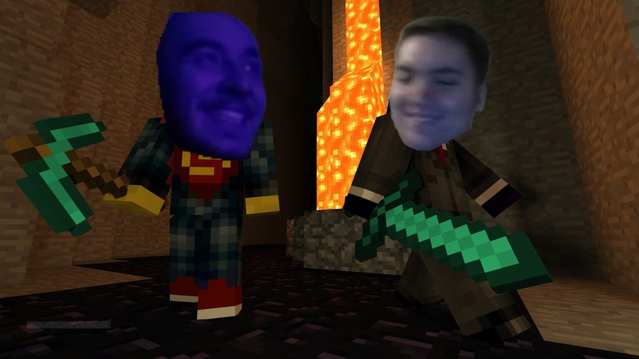 Ja wir haben Minecraft gestartet....