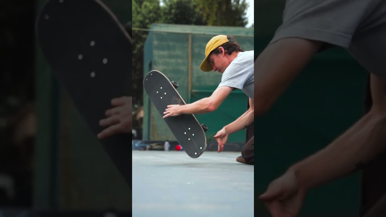 How to rail-stand to casper on a skateboard