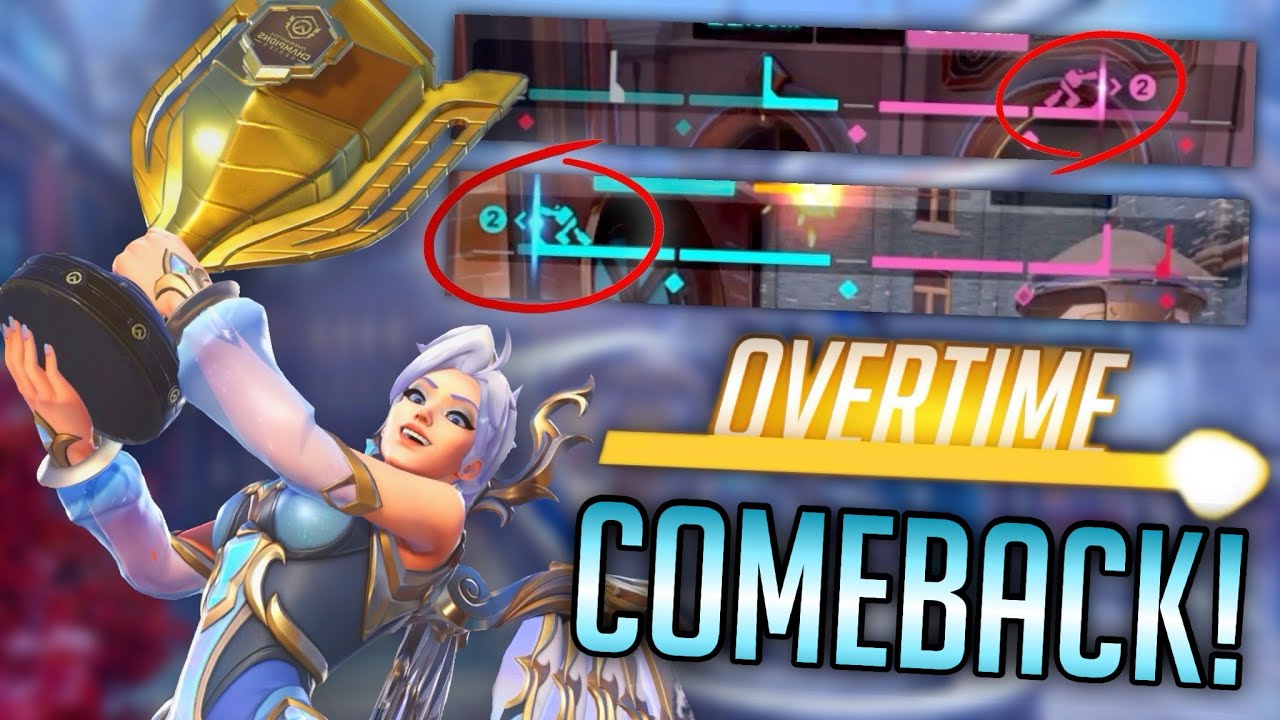 Locking in For An INSANE Comeback: Mercy Gameplay - Overwatch 2