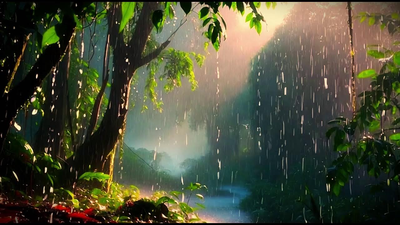 LIVE NOW 🌿  Enchanted Forest Ambience  ✨ |  Relax & Unwind  🌙 | Nature Sounds  |  Dark Screen for S