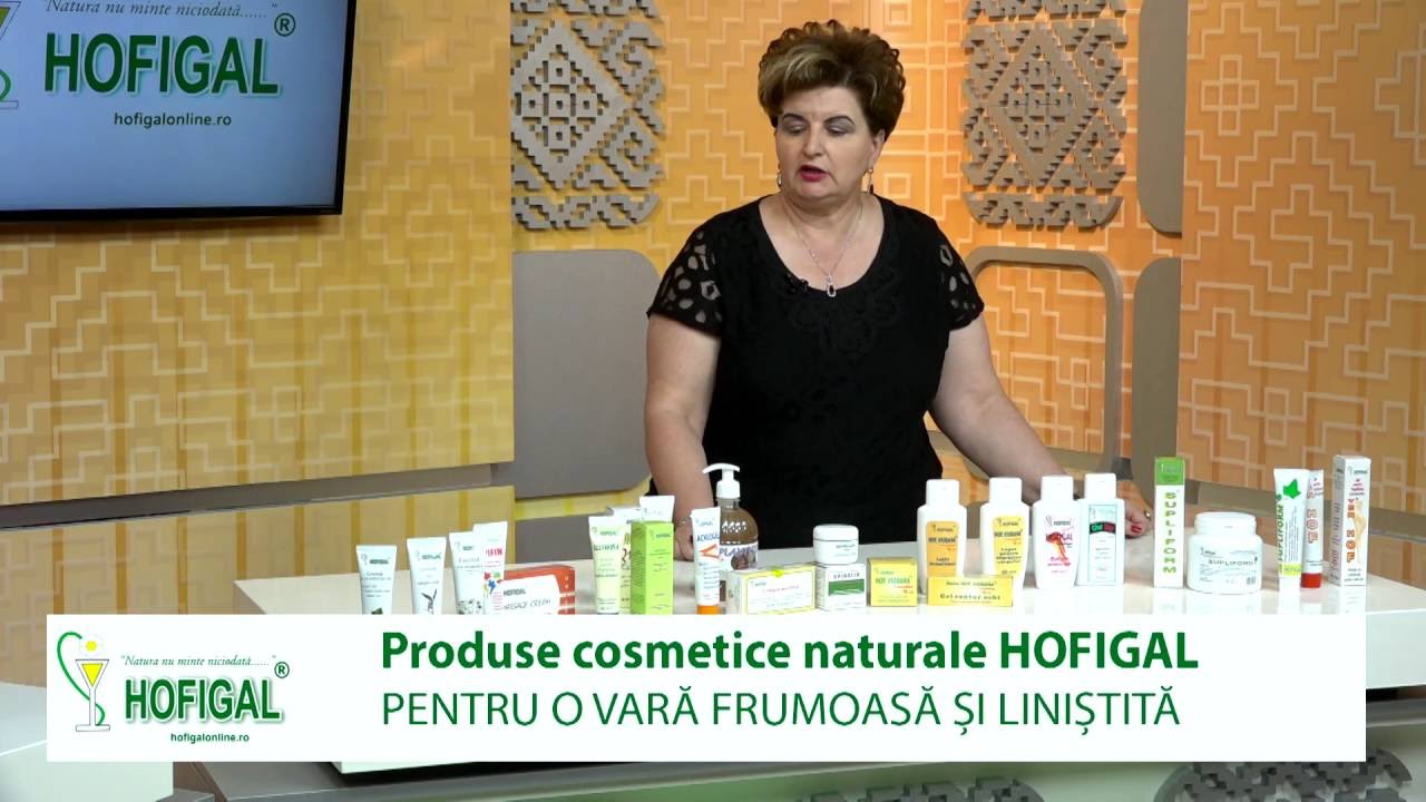 Emisiune HOFIGAL LIVE: Cosmetice naturale 100% românești