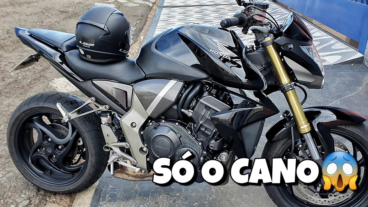 Testei a cb1000 *só o cano*
